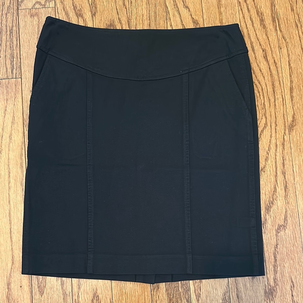Banana Republic Black Mini Pencil Skirt